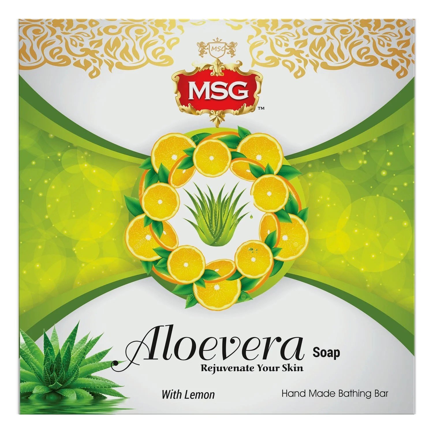 ALOEVERA SOAP LEMON 100GM