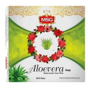 ALOEVERA SOAP ROSE 100GM
